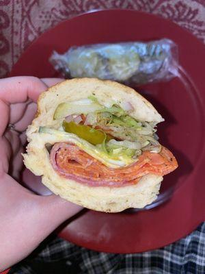 yummy Italian sandwich that always tastes awesome!