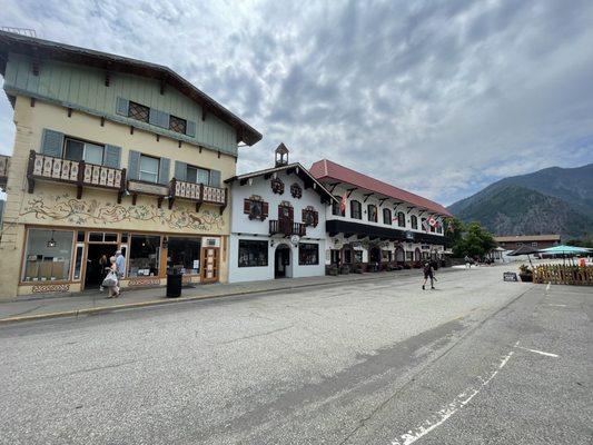 Bavarian decor in Leavenworth