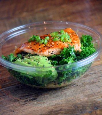 Salmon and Kale Bowl