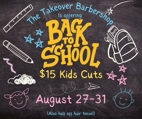 Discounted haircuts for kids