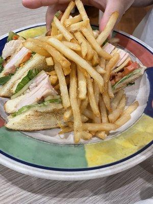 Turkey sandwich