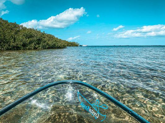 Enjoy the clear water of Sugarloaf Key