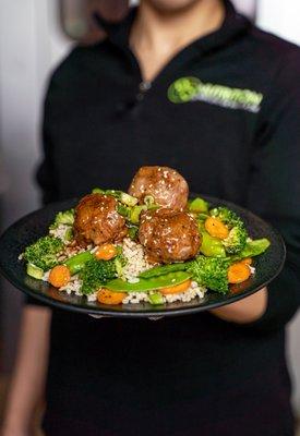 Sticky Asian Meatballs