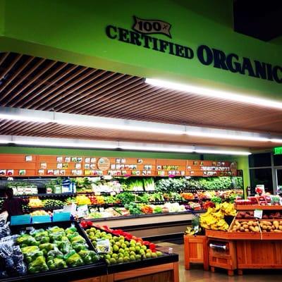 All organic produce, way more affordable for higher quality. In the City.