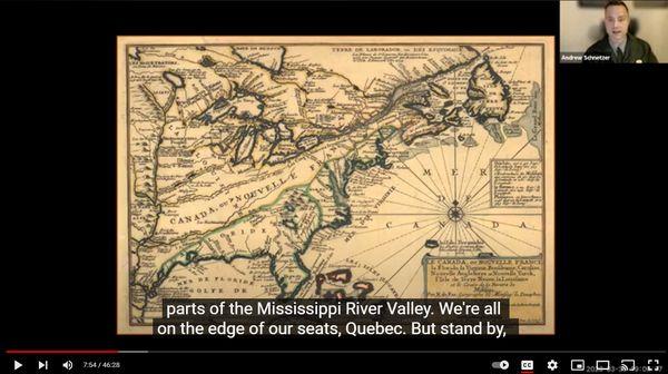 Historic territory maps of the us and Ste Genevieve from the Parked at Home talk series