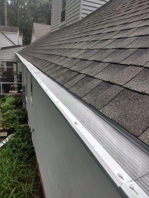 New roof and gutter guards