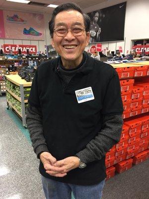 Meet Chin, The worlds friendliest, most helpful, and all-around greatest store helper ever!