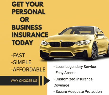 I'm available for your Free Business and or Personal Insurance Quote(s) Today!