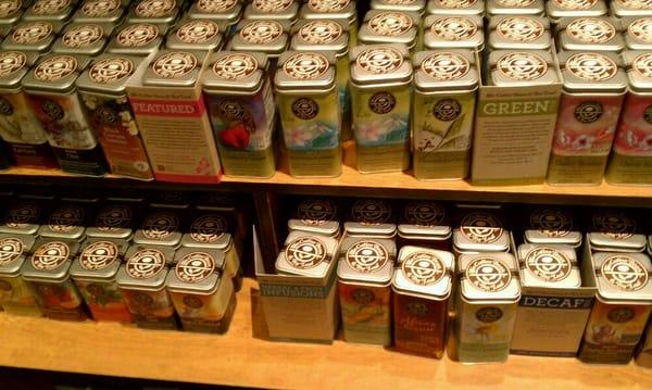 Tea selection