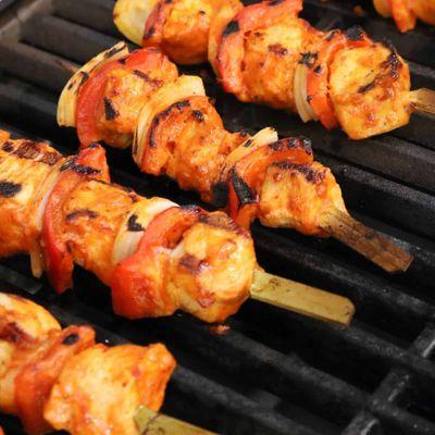 Chicken kebabs