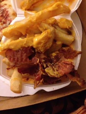 Bacon cheese fries