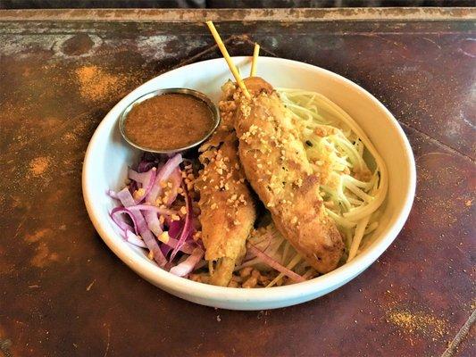 Chicken Satay Bowl