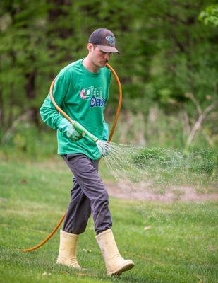 Our 5 Step lawn care program keeps weeds down all season long!