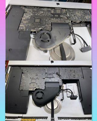 Full system cleaning and SSD upgrade for 2014 iMac 27"