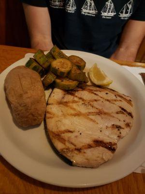 grilled swordfish