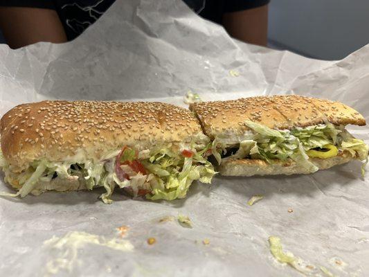 Veggie sub