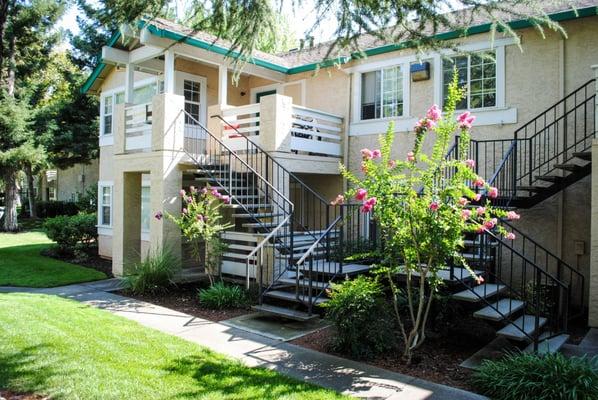 Exterior of Amanda Place Apartments