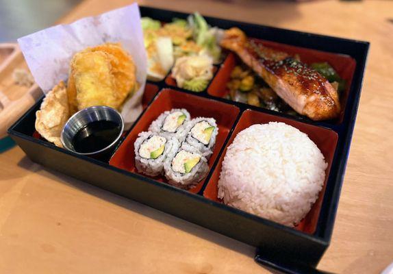 Salmon Teriyaki Bento