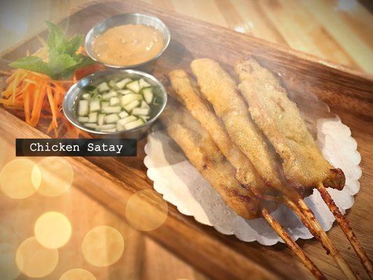 Chicken Satay @ BangkokCafeVA.com