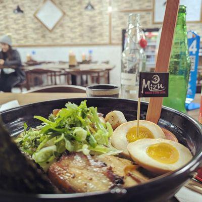 Black Garlic Lovers Ramen Bowl