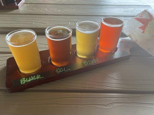 Beer flight