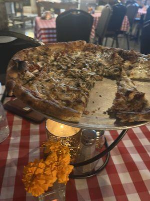 new Vermont sausage pizza (small)