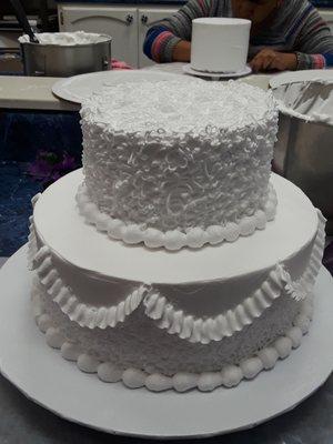 Wedding cake classes learned so much. Totally worth it