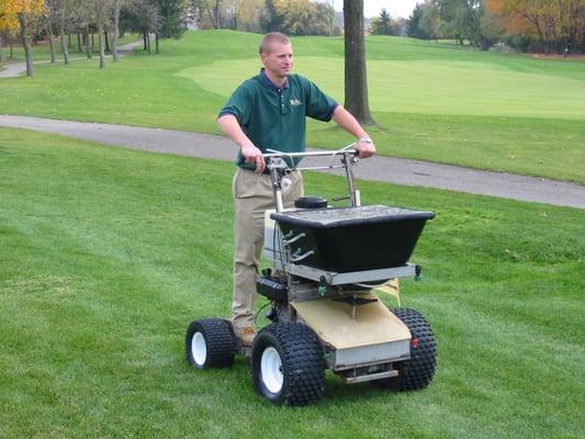 We use the same high-quality materials on your lawn that are used by championship golf courses.