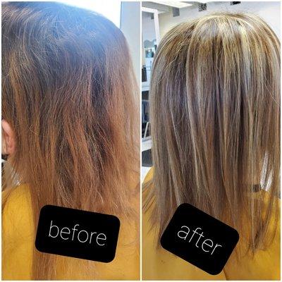 Color, highlights & cut