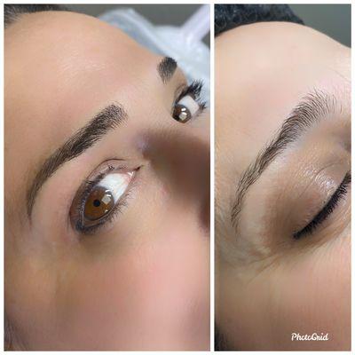 Natural microblading