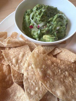 Guac and chips