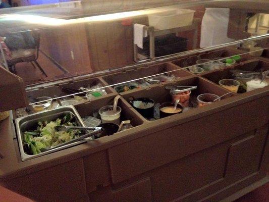 Dining Hall salad bar