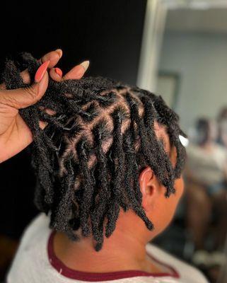 Instant locs with Diamond Parting
 Laurel, Bowie, College Park