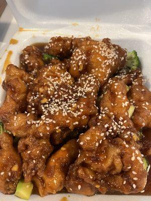 Sesame chicken