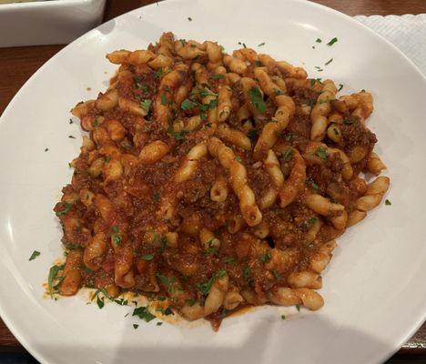 Fusilli Bolognese