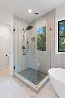 master bathroom remodel! shower