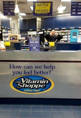 Friendly service @ Vitamin Shoppe