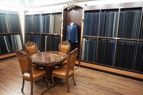 Choose your own fabrics for custom suits