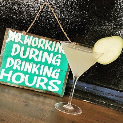 Pear martini