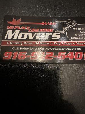 No Place Like Home Movers