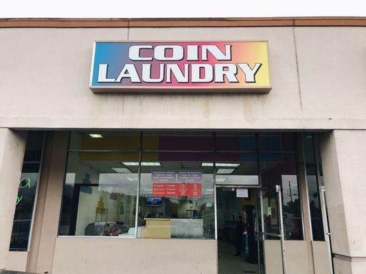 Coin Laundry for all your laundromat needs. Located @ 15249 East Gale Avenue, City of Industry. Look for the rainbow signage!