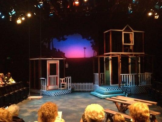 The Picnic in the Black Box little theater at Hartnell College's Western Stage.