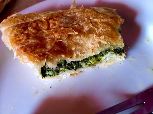 Spinach Pie appetizer. Delicious!