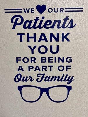 We love our Patients!