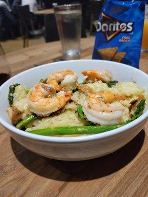 Shrimp risotto