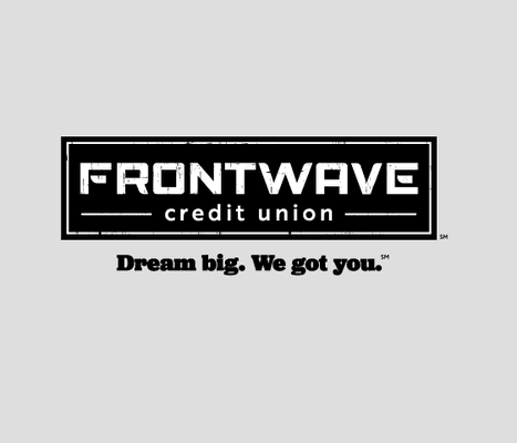 Frontwave Logo with tag line.