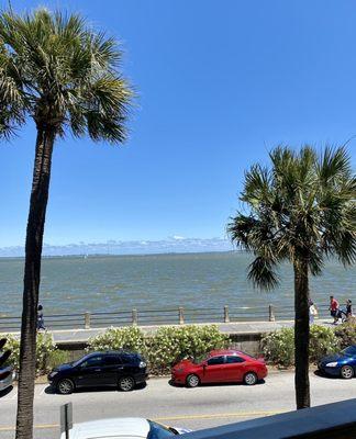 View from the second story veranda