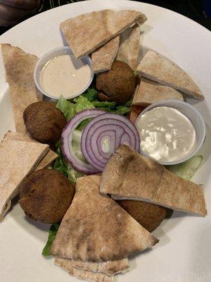 Small plate Falafel with Tahini