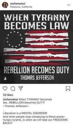 Owner's social media advocating government overthrow