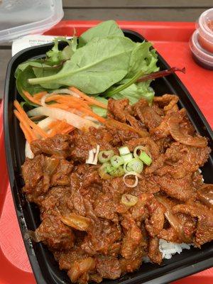 Spicy bulgogi